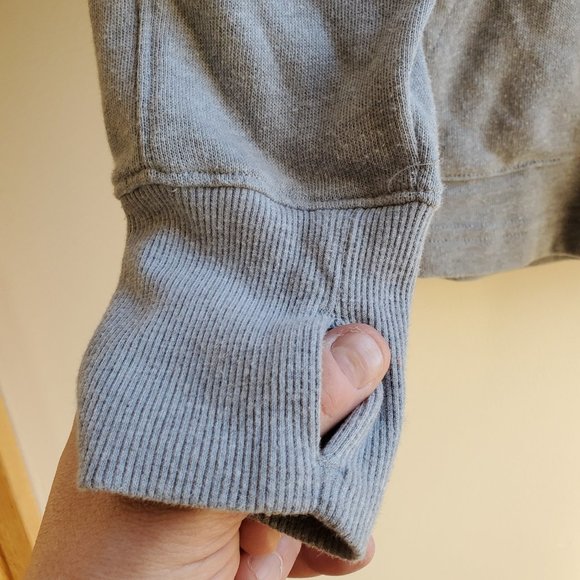 Tek Gear Gray Hooded Sweatshirt Size Large - Picture 8 of 14